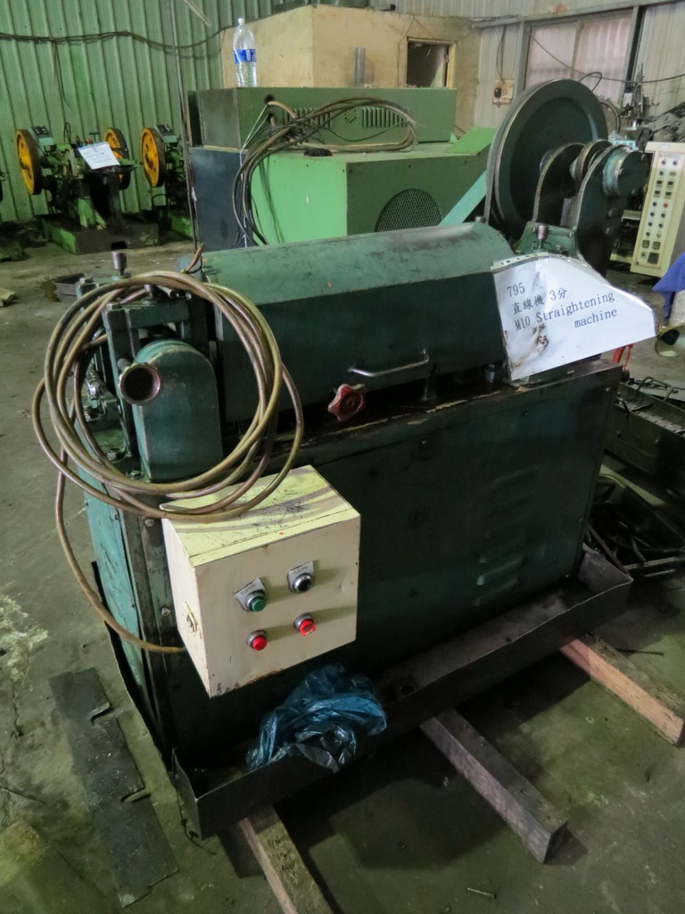 used wire straightening machine